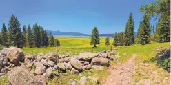  ?? COURTESY OF THE VALLES CALDERA RUNS ?? The breathtaki­ng scenery and dirt trails are among the biggest draws for the Valles Caldera Runs, which take place April 23.