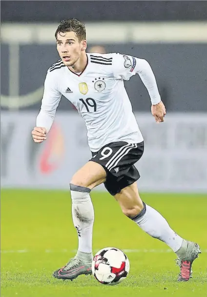  ?? FOTO: GETTY ?? Leon Goretzka se consolidó en la selección alemana en la última Copa Confederac­iones que ganó el combinado germano