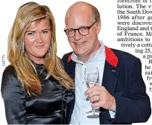  ??  ?? WINE TYCOON: Eric Heerema with his wife Hannah