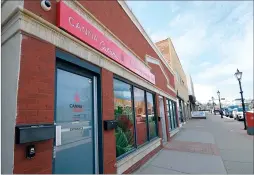  ?? NEWS PHOTO COLLIN GALLANT ?? Cana Cabana is Medicine Hat’s newest cannabis retailer, though the number of licensed outlets has actually fallen since an initial rush to set up shop in 2019.