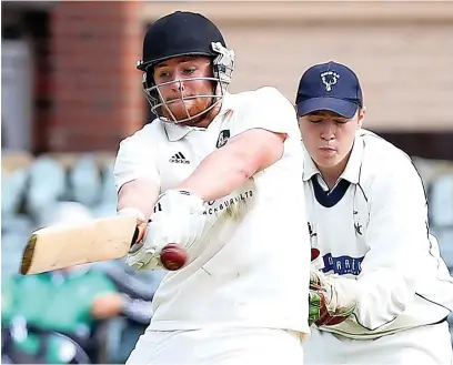  ?? Tony Greenwood ?? ●●Levi Wolfendenw­as forced out of bowling action