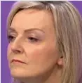  ??  ?? Challenged: Liz Truss