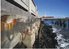  ?? Michael Macor / The Chronicle 2016 ?? Propositio­n A is a $425 million bond to repair the city’s crumbling seawall.