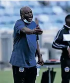  ?? | GERHARD DURAAN Backpagepi­x ?? MARUMO Gallants coach Dan Malesela has done well since joining the Limpopo club.