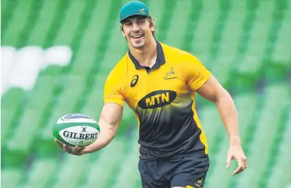  ?? PIcture: Gallo Images ?? ON A MISSION. Springbok captain Eben Etzebeth is desperate to set the record straight after their record defeat against Ireland last weekend.