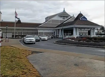  ?? FILE PHOTO ?? The entrance to the Saratoga Saratoga Casino Hotel.