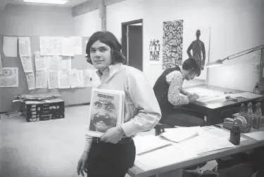  ?? Bettmann Archive ?? Jann Wenner couldn’t make enough money freelancin­g rock ’n’ roll articles, so he followed the “path of least resistance” and started his own publicatio­n, the biweekly Rolling Stone, in 1967.