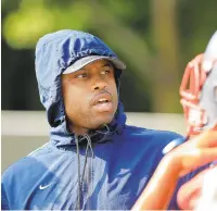  ?? ROB OSTERMAIER/STAFF FILE ?? Marcellus Harris, a Newport News city councilman who recently resigned after 11 seasons as Denbigh's football coach, says he will stay involved in education and coaching.