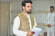  ?? SONU MEHTA/HT PHOTO ?? Former BCCI president Anurag Thakur.