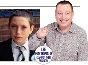  ?? ?? LEE MACDONALD (ZAMMO) THEN AND NOW