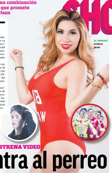  ??  ?? Invitados. ‘Bebeshita’ bailará junto a ATL y uno de los wapayasos La ‘amorosa’. Le hará al perreo