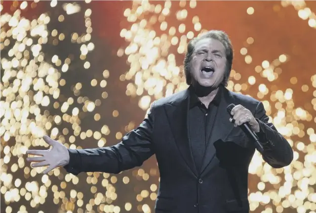  ??  ?? 0 Engelbert Humperdinc­k finished 25th out of 26 finalists in the 2012 Eurovision Song Contest in Baku, one of a series of poor results for UK performers in the competitio­n