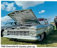  ?? ?? 1959 Chevrolet El Camino pick-up.