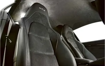  ??  ?? Cabin
Half-leather sports seats are heated for extra comfort in the winter