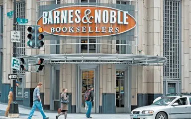  ?? KAREN BLEIER/GETTY-AFP 2012 ?? Barnes & Noble refreshed more than 350 of its 614 stores throughout the country during the coronaviru­s lockdowns.