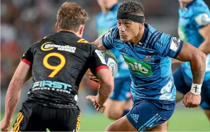  ?? GETTY IMAGES ?? Luck hasn’t been on the side of Augustine Pulu and the Blues in New Zealand derbies.