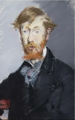  ?? ?? LEFT Edouard Manet, George Moore, 1879, pastel on canvas, 55x35cm