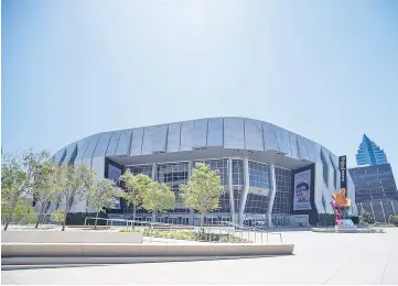  ??  ?? The Golden 1 Centre in downtown Sacramento. — WP-Bloomberg photos