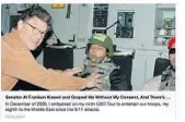  ?? CHICAGO TRIBUNE ?? Leeann Tweeden said she found out from photos that Franken appeared to have groped her while she was asleep.