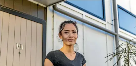  ?? JOSEPH JOHNSON/STUFF ?? Zhane Neho and her daughters live in one of 469 Ka¯inga Ora properties in Aranui, which, she says can be tough if you don’t know anyone.