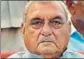  ??  ?? Bhupinder Singh Hooda