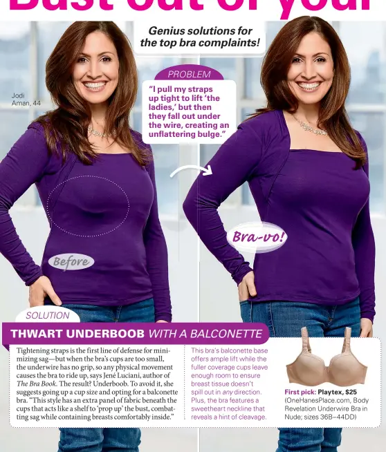 Bust out of your bra rut to look younger and thinner in minutes! -  PressReader