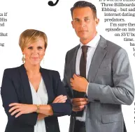  ?? PHOTO: TVNZ ?? Hilary Barry and Jeremy Wells are the new hosts of Seven Sharp.