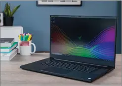  ??  ?? Razer’s Blade Pro 17 is the company’s top-of-the-line 17.3in laptop for gamers.
