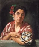  ?? GUTIERREZ CUAUHTLI ?? Mary Cassatt’s “Spanish Girl Leaning on a Window Sill” (ca. 1872) is part of “Americans in Spain: Painting and Travel, 1820-1920,” showing at the Milwaukee Art Museum.