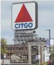  ?? STAFF PHOTO BY ANGELA ROWLINGS ?? HIGH TEST: The Citgo sign towers over Kenmore Square yesterday.