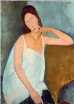  ??  ?? Femminilit­à Jeanne Hébuterne, un ritratto realizzato nel 1919 dal pittore Amedeo Modigliani (1884-1920)