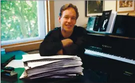  ?? COURTESY OF JAKE HEGGIE ?? Bay Area composer Jake Heggie is a big part of two new music releases — “Songs for Murdered Sisters” and a concert recording tied to the “Violins of Hope” project.