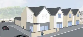  ??  ?? Scheme An artist’s impression of the planned new store