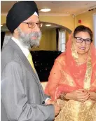  ??  ?? Jasbir Kaur, 52, and her husband Rupinder Singh Bassan, 51, who died