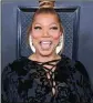  ?? TNS ?? Queen Latifah joins the list of big-name presenters for the Nov. 3 Rock & Roll Hall of Fame induction ceremony in Brooklyn, New York.