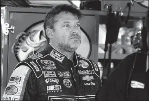  ?? AP/ED ZURGA ?? Tony Stewart’s normal swagger isn’t nearly the same after his Aug. 9 sprint car accident that killed Kevin Ward Jr. “I don’t know that it will ever be normal again,” Stewart said.