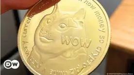  ??  ?? If it were 'real,' a Dogecoin would look like this