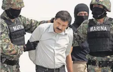  ?? EDUARDO VERDUGO/ASSOCIATED PRESS ?? Joaquín Guzmán Loera, better known as El Chapo, is accused of ordering the deaths of thousands of people.