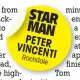  ??  ?? STAR MAN PETER VINCENTI Rochdale