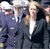  ?? ?? ‘GRAVE RISK’: FDNY Commission­er Laura Kavanagh is demoting four chiefs, which they call “retaliatio­n.”