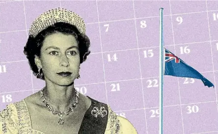  ?? ?? Queen Elizabeth II Memorial Day will be on September 26.