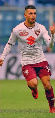  ?? LAPRESSE ?? Iago Falque, 28 anni: 28 gol e 22 assist nei 3 anni di Torino