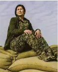  ?? Mauricio Lima / New York Times ?? Zinareen Anas, a commander of the Womens Protection Forces, a Kurdish militia receiving U.S. help, pushed Islamic State forces out of Ain Issa, Syria.