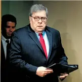  ?? EFE ?? William Barr testificar­á ante el Congreso el mes próximo/