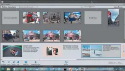  ??  ?? In Photoshop Elements ist die Erstellung einer Diashow als Video mit den auswählbar­en Vor
lagen sehr einfach.