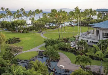  ?? DAVID PILLOW/DREAMSTIME Dreamstime/TNS ?? The view from a sixth-floor room at the Fairmont Orchid on Hawaii’s Big Island is spectacula­r.