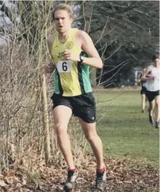  ??  ?? Successful Yaxley runner James Mogridge.