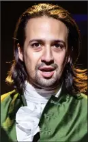  ??  ?? Star quality: Lin-Manuel Miranda