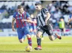  ??  ?? Back in action The Buddies face a tricky clash against Dunfermlin­e this weekend