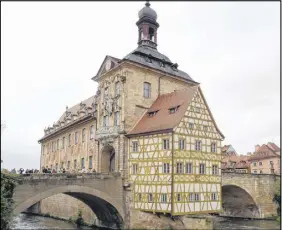  ?? SANDRA NOWLAN PHOTO ?? The ancient Town Hall in Bamberg, Germany.